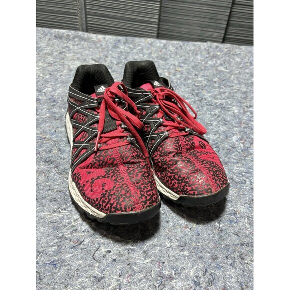 Adidas Vigor Bounce Womens 7.5 Red/Black Athletic Trail Shoes‎ CLI 037001 - Picture 1 of 5